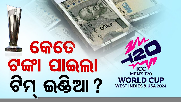 Special Story: ବିଶ୍ୱକପ ଜିତିବା ପରେ କେତେ ଟଙ୍କା ପାଇଲା ଟିମ୍ ଇଣ୍ଡିଆ ?
