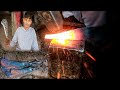 Amazing Process Of Making Scythe From Rusted RailRoad Metal Sheet | Factory Mass Production