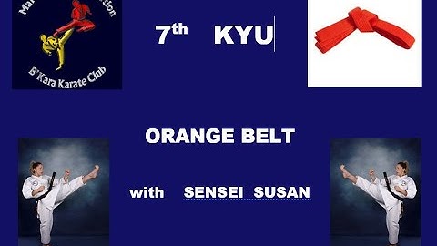 7  KYU .  -  ORANGE BELT SYLLABUS
