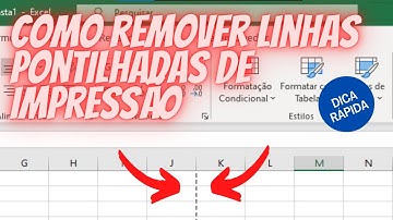 ❌ REMOVA LINHAS DE IMPRESSÃO no Excel