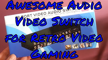 The 8 Port Audio Video Switch for Retro Gaming Review