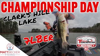 CHAMPIONSHIP DAY 3  Clark's Hill Bass Fishing Tournament  MLF Invitational Stop #2