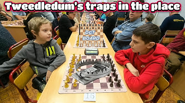 Chess Battle between two young talents