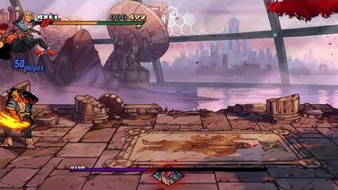 Streets Of Rage 4 - Axel combo 101% Maximum Damage New patch