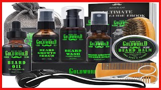 Great product -  Beard Growth Kit,Beard Grooming Kit w/Beard Roller,Beard Wash Shampoo,Beard Growth