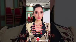 Melliza Xaviera Putri Yulian Miss Indonesia Internacional 2025 🇲🇨