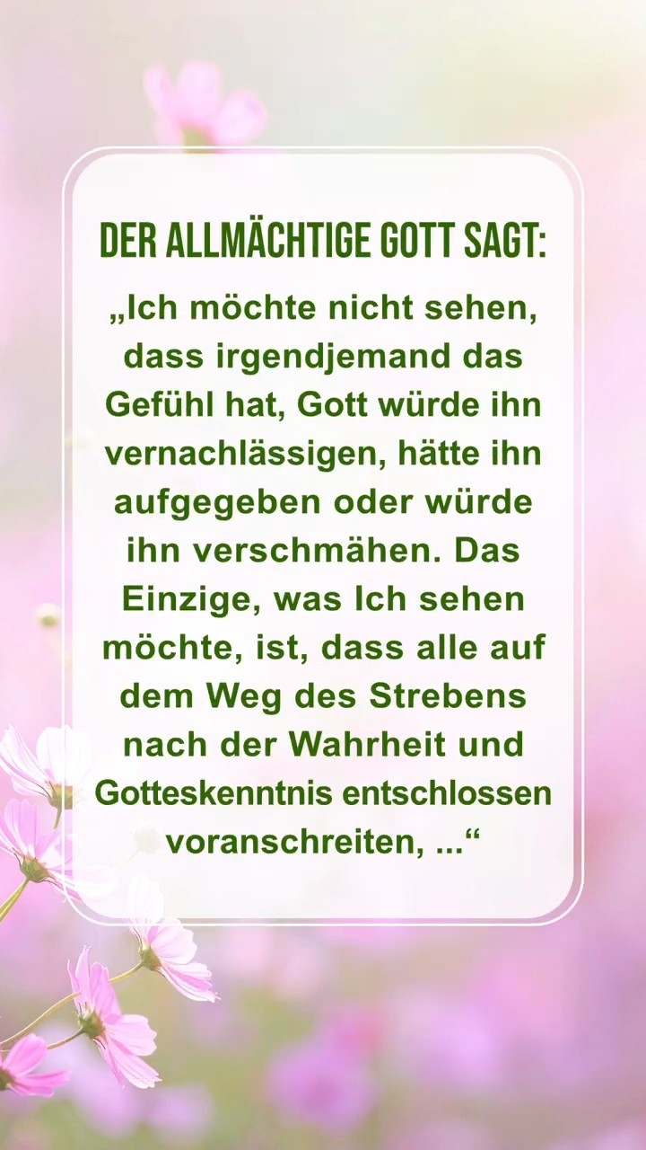 Komm zur Ruhe vor Gott, lies Seine Worte