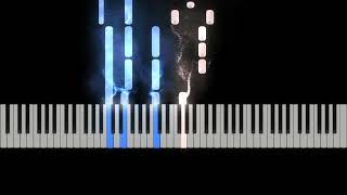 Tate McRae - Chaotic Piano Sheet Music, Synthesia Preivew - F Major - 2022 Music
