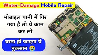 Water-Damage Mobile Repair । मोबाइल पानी में गिर गया है तो ये काम कर लो । Mobile water damage