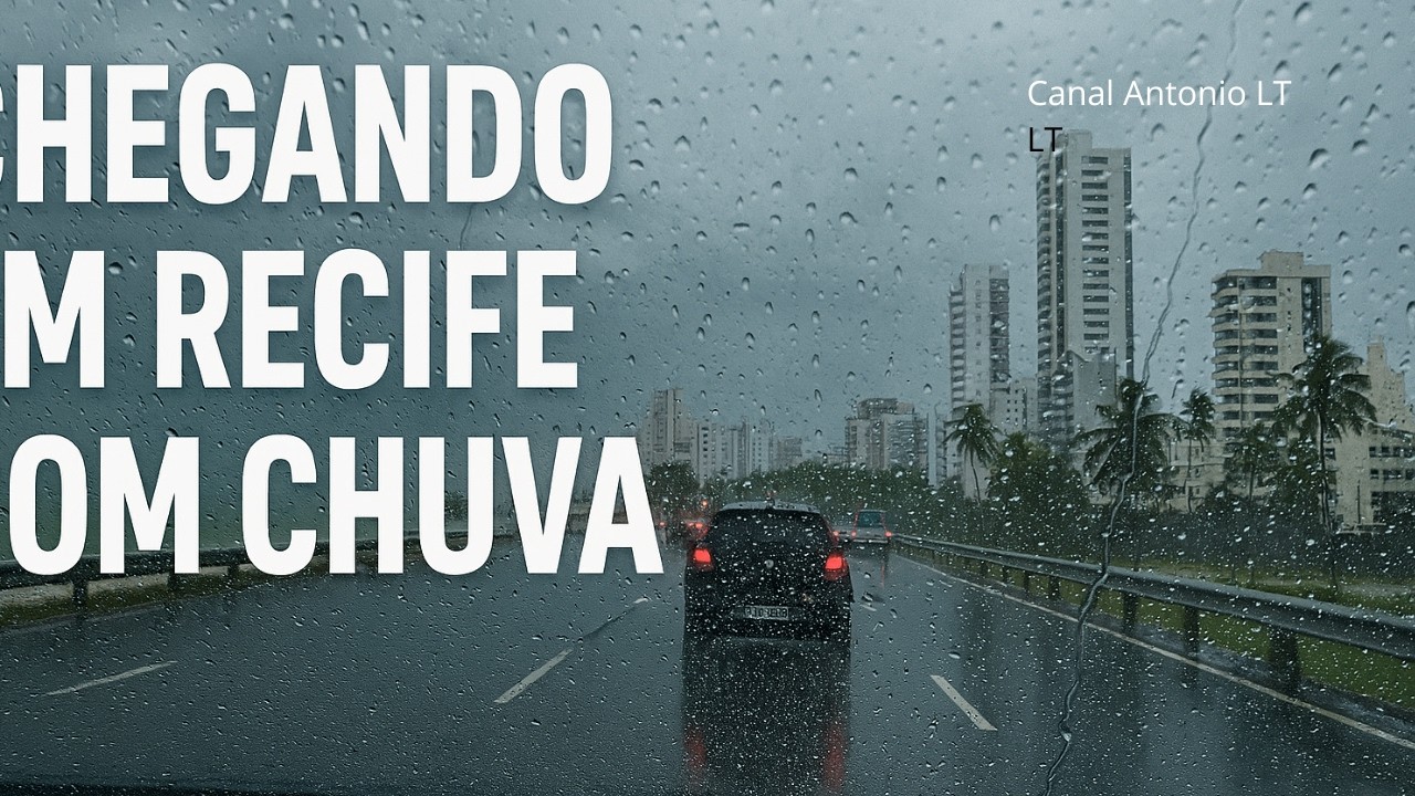 Muita Chuva BR-232 Chegando em Recife 