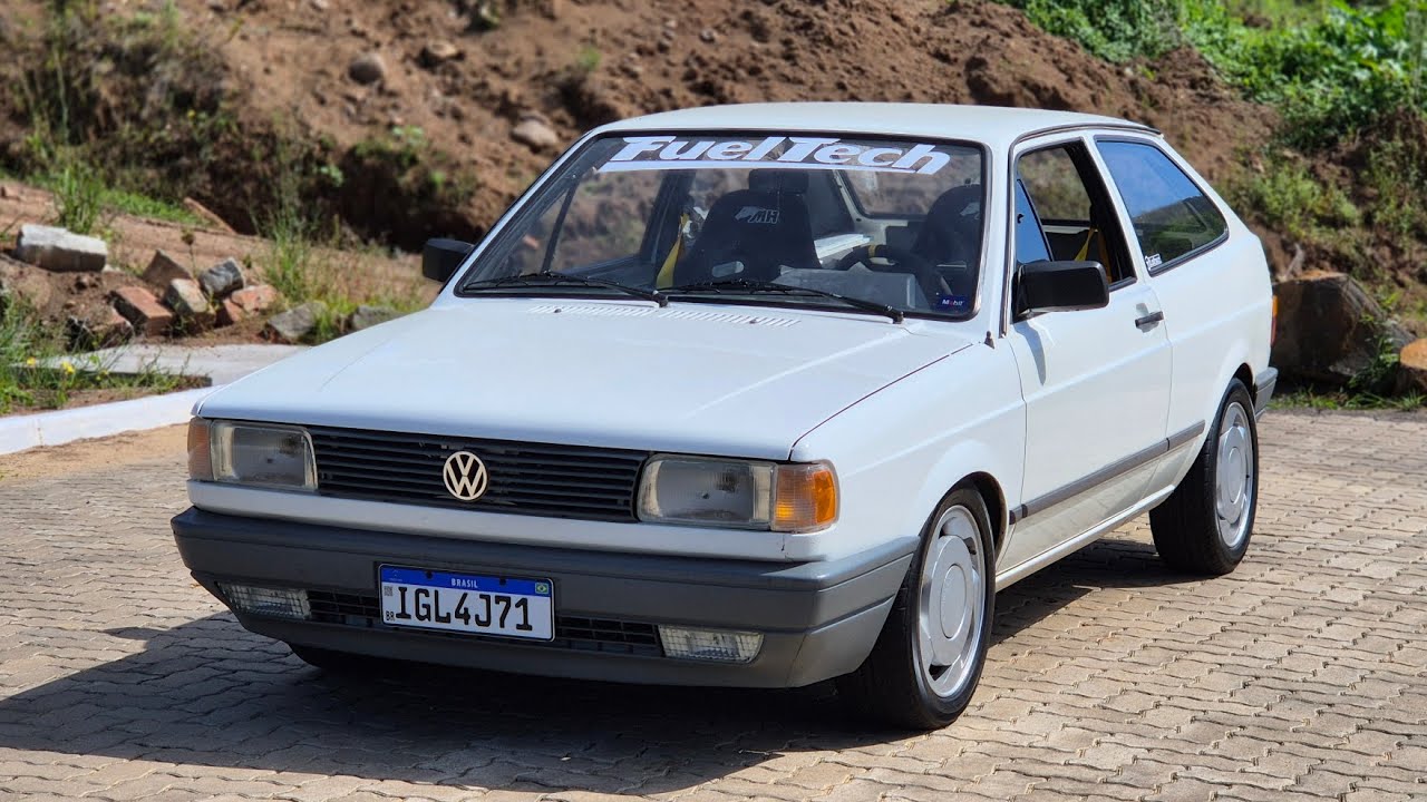 Gol quadrado AP 1.6 Com 4x1, jk intermediário e comando 288! (Acelerando)