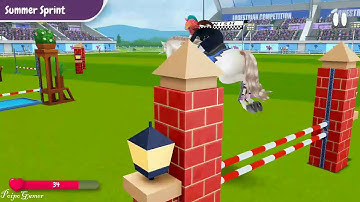 Dressage Competition in My Horse Stories