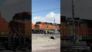 Caught This BNSF 3940 Freight Train Passing By 9-19-2025 #train #railway #bnsf
