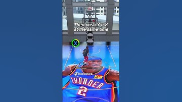 How to self Lob in Nba2k26 #viral #2k #2kcommunity #shorts