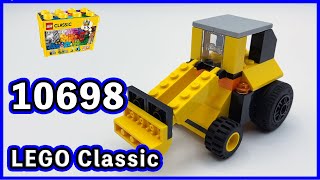 レゴレシピ 10698 ブルドーザーの作り方 車