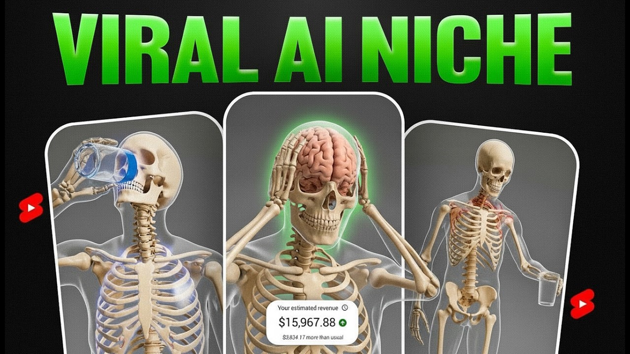 How To Create Viral Skeleton AI Shorts (Fast Tutorial) - YouTube