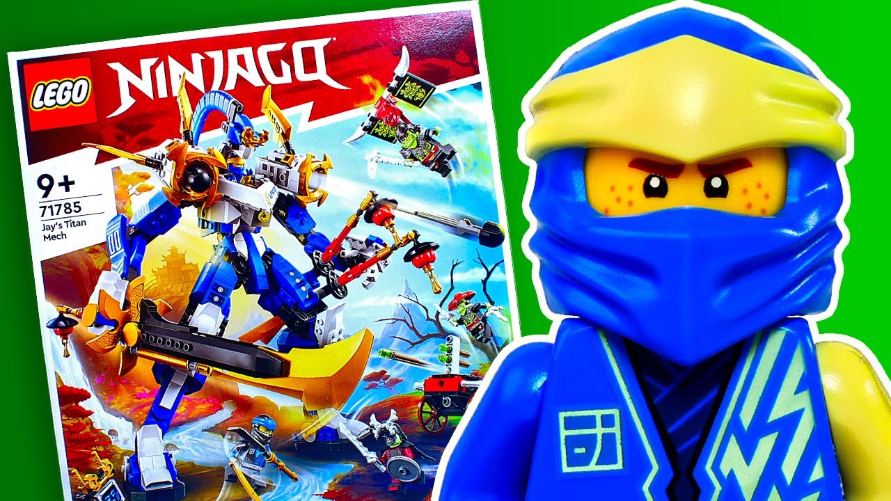 LEGO Ninjago LIVE Build : Jay's Titan Mech 71785 - YouTube