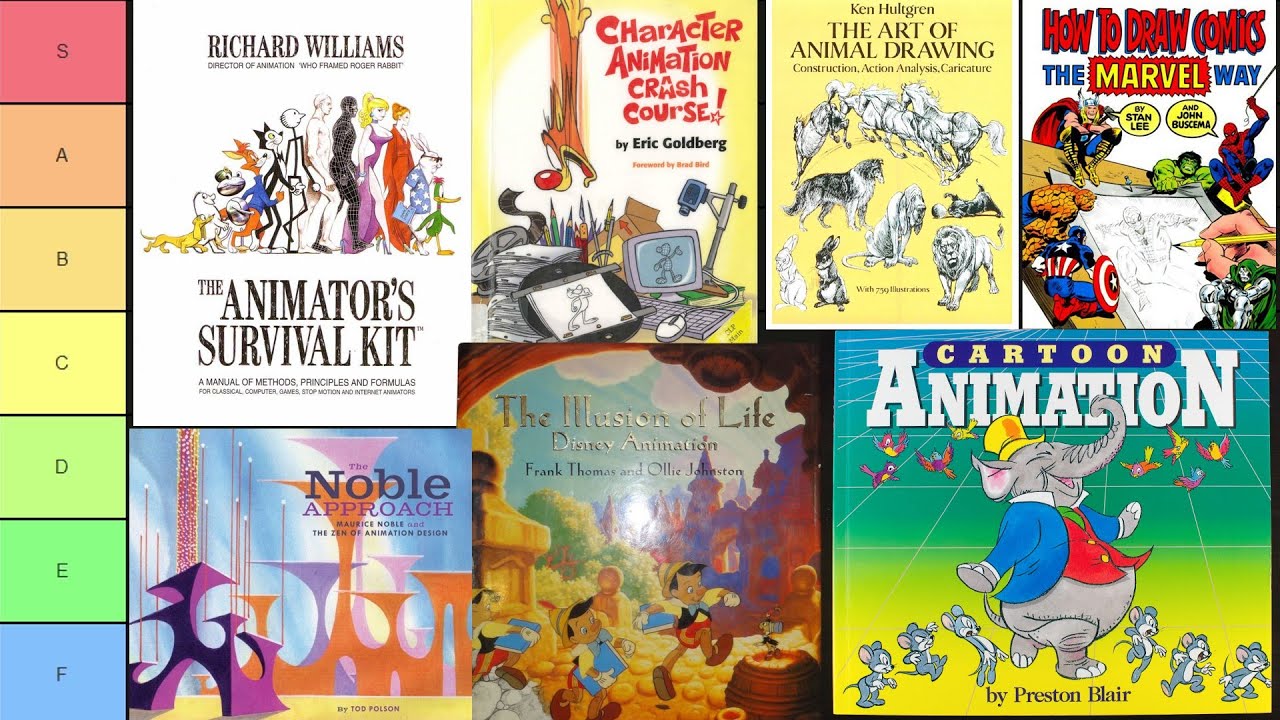 3 Books Every Animator Should Own 