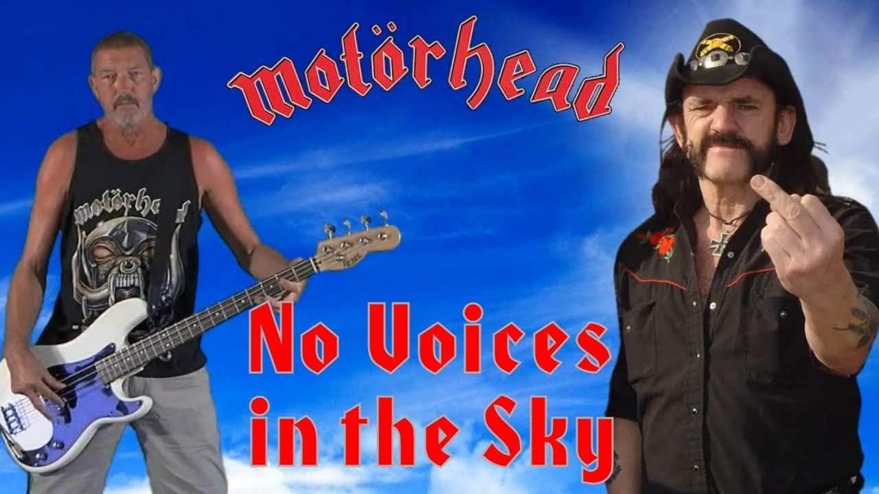 No Voices In The Sky Motörhead Free Style Bass Cover Youtube