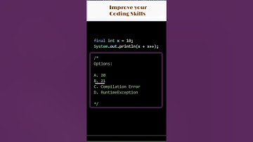#379 Java Coding Questions MCQ | Test Your Skills | Java Coding for Interview #shorts #java #coding