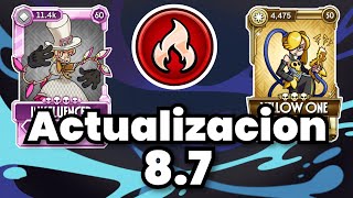 Notas de la actualizacion 8.7 tercera peacock neutro nuevo evento y mas - skullgirls mobile