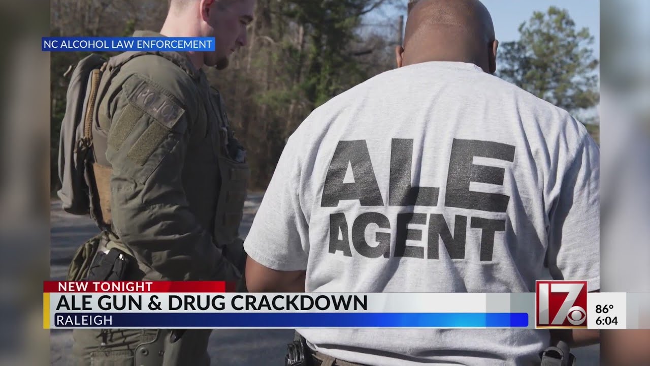 Eight arrested in Raleigh drug bust by ALE