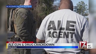 Eight arrested in Raleigh drug bust by ALE