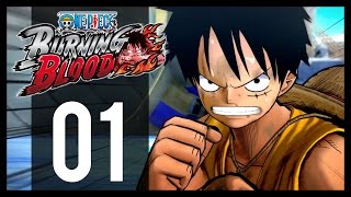 One Piece Burning Blood - Gameplay Walkthrough Part 1 - Portgas D. Ace (PS4)
