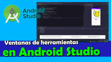 Ventanas de herramientas en Android Studio