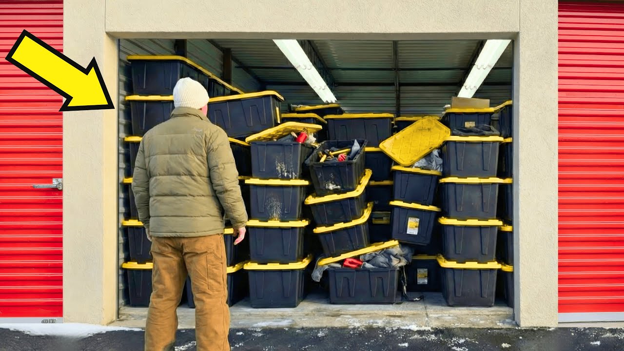Single Dad Bought a Storage Unit FULL of Boxes… What He Found Inside Shocked Him