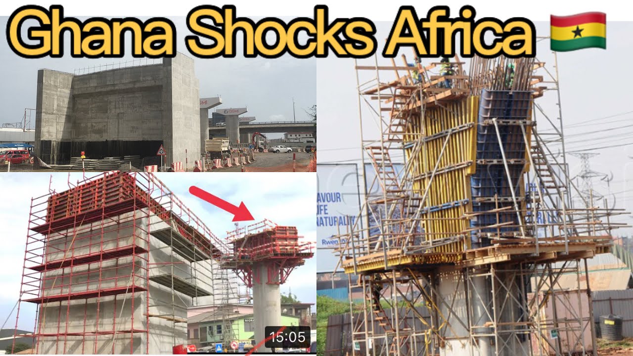 Speedy Works On The Obetsebi Lamptey Interchange Project As 90% Complete 🇬🇭🇬🇭