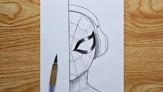 How to draw Spider-Man | Spider-Man with Headphones step by step | easy tutorial