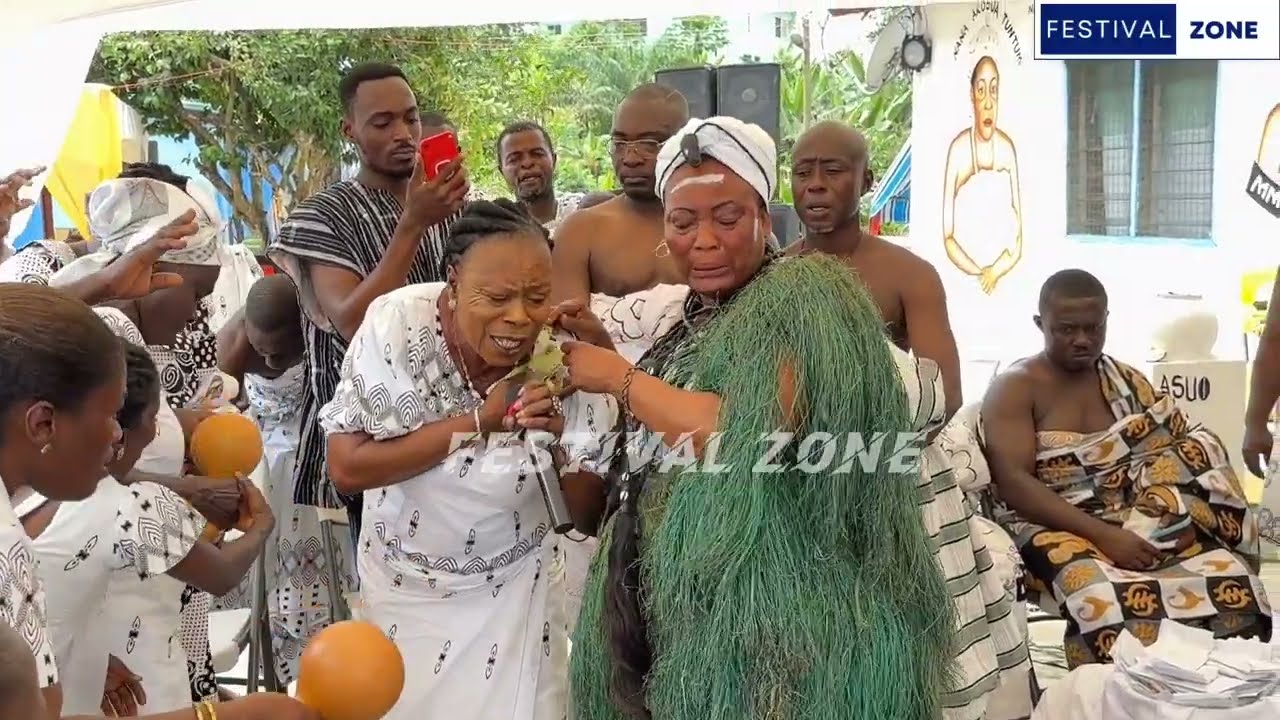 Komfour Abass @Nana Obuor Tabiri Yam Festival 2023 at koforidua