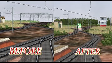 How to solve the problem of missing / dissapearing scenery while playing game in open rails 💯🔥