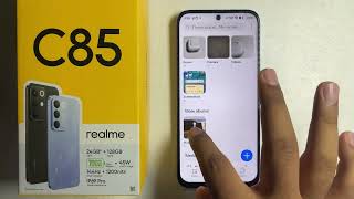 Realme C85/C85 Pro: How to Set Albums as private