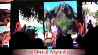 Nicki Minaj Gives Lil Wayne A Lap Dance