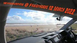 Windsurfing at Fraisthorpe - 12 March 2022
