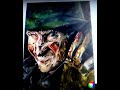 Freddy Krueger painting / картина Фредди Крюгера