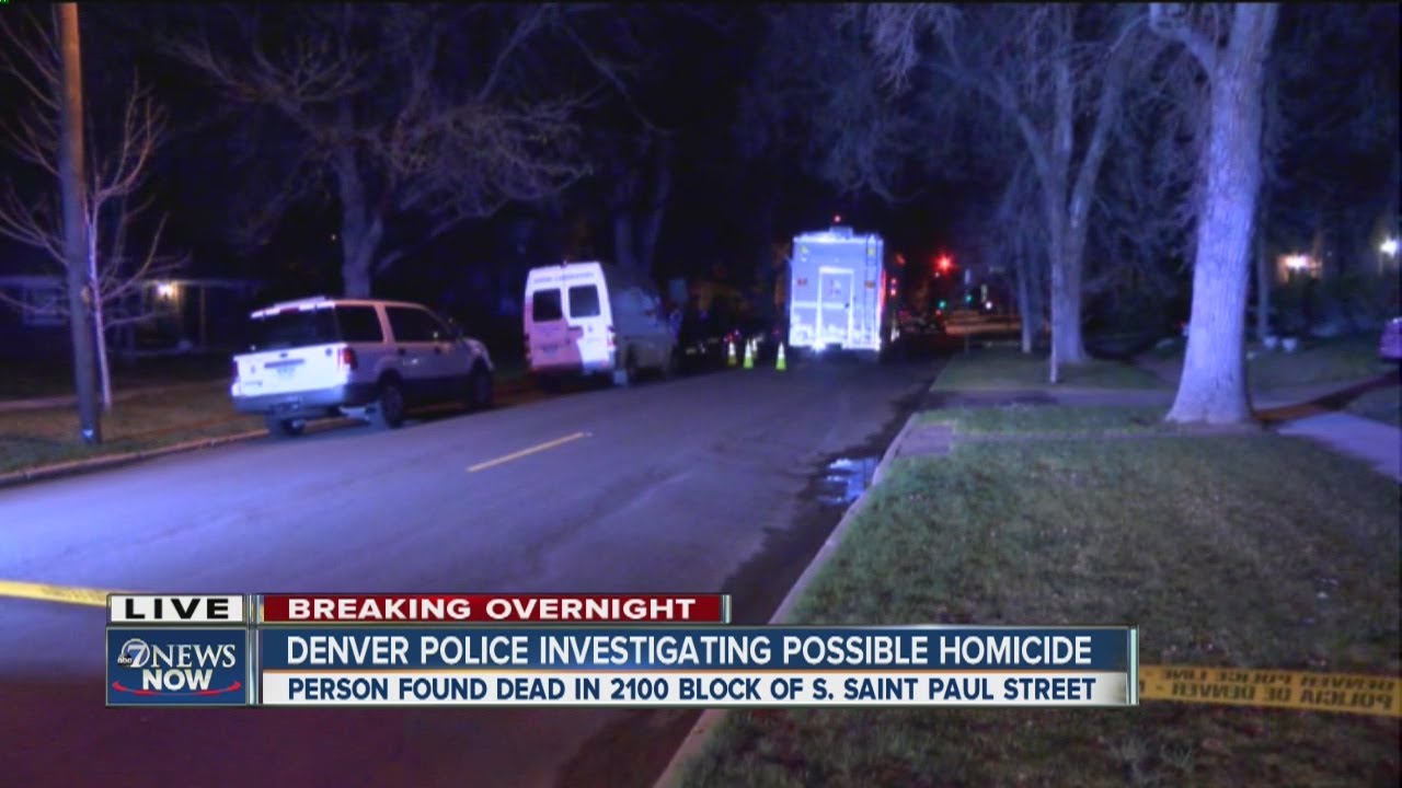 Woman found dead in home near DU - YouTube