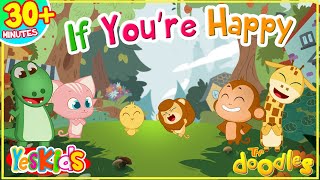 If You&#39;re Happy + 30 Min. of Simple Kids Songs &amp; Nursery Rhymes | YesKids