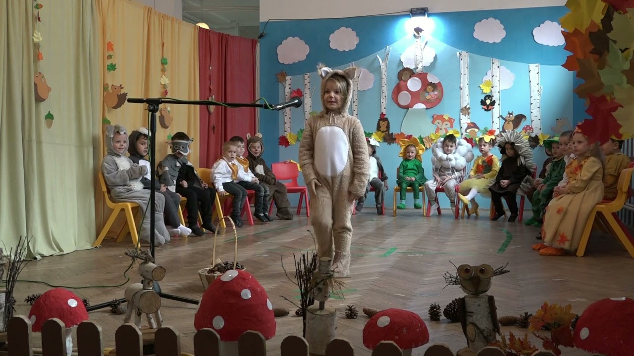 Есен во шумата ,Р.Е Развигорче1 средна група.Esen vo shumata,R.E Razvigorce1,sredna grupa