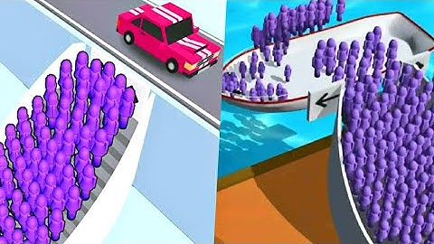 Escalators - All level Gameplay walkthrough Android ios (level 6-10)