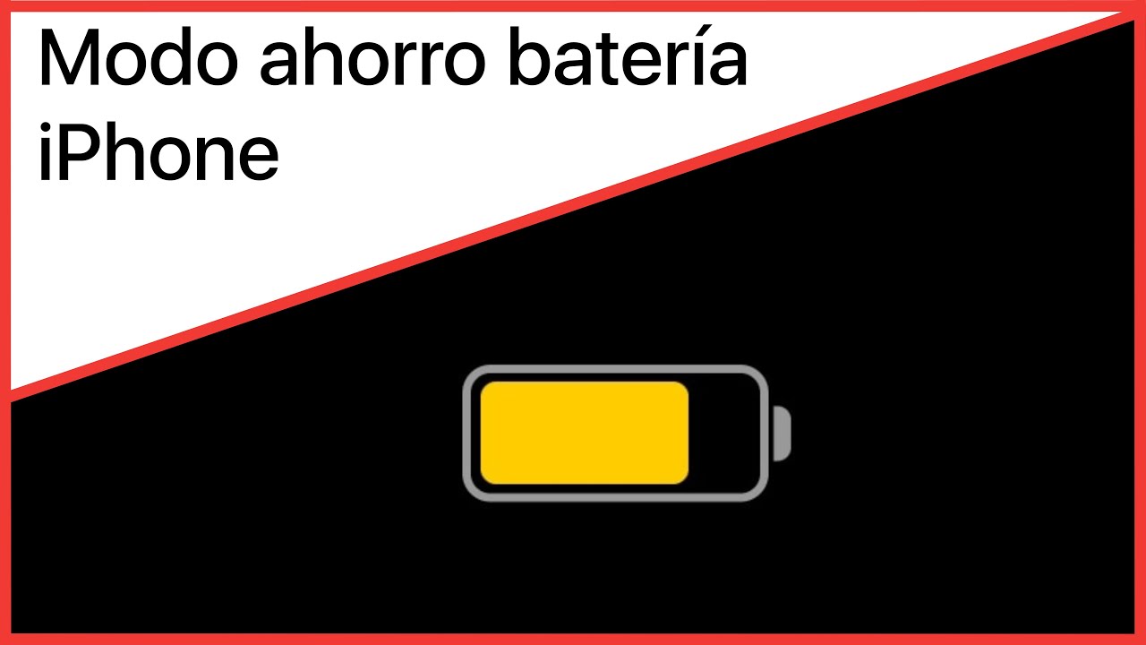 Cómo activar el modo ahorro de batería en el iPhone? - YouTube
