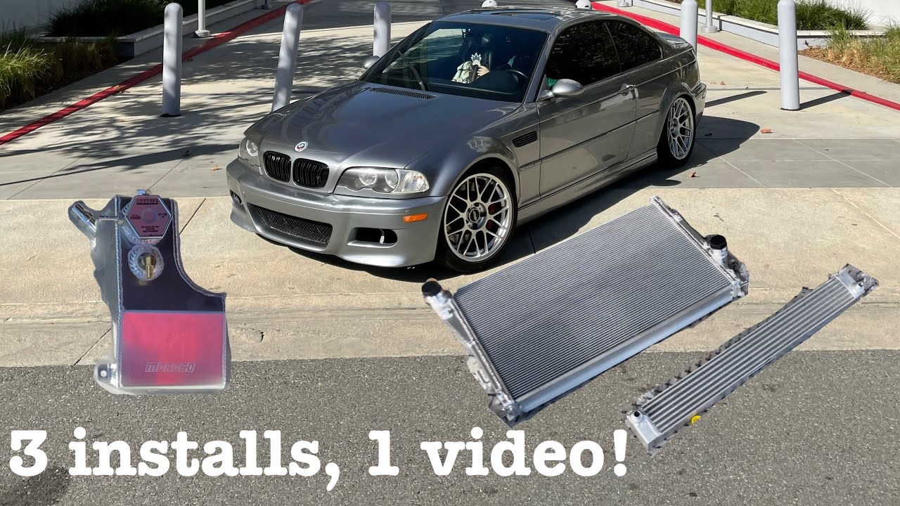 E46 M3 MISHIMOTO AND MOROSO INSTALL YouTube