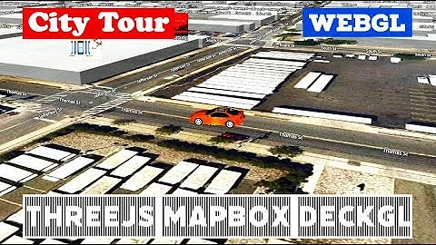 City tour using mapboxgl threejs deckgl