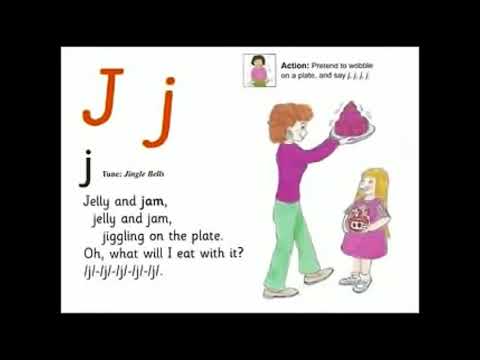 Uk School Primary One Jolly Phonics Song Jj - Jelly And Jam