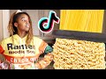 Ramen noodle girl does instant viral tiktok hacks  onyx family
