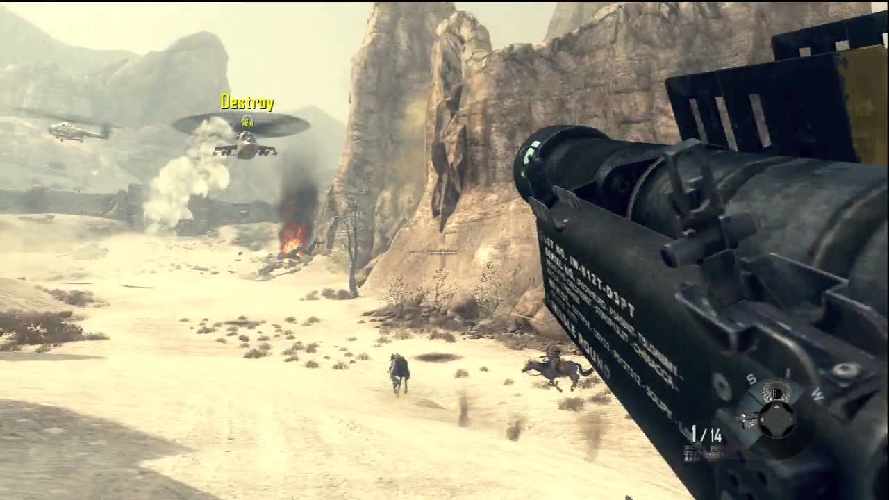 CALL OF DUTY BLACK OPS 2 RIDING A HORSE! YouTube