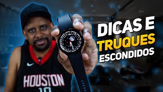 DICAS E TRUQUES ESCONDIDOS NO GALAXY WATCH 6 screenshot 5