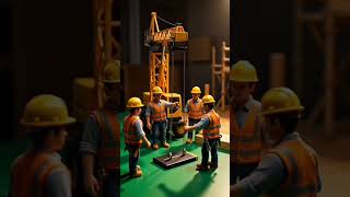 Mini Workers Fix a Broken Phone! (Satisfying AI Short) #shorts